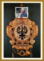 BRD 1986  Mi.Nr. 1292 , König Friedrich Der Große - Maximum Card - Erstausgabe  Bonn 14.08.1986 - 1981-2000