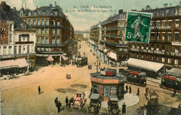 Lille * Rue Faidherbe Et Coin De La Place De La Gare - Lille