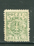 POLOGNE- Y&T N°160- Neuf Sans Gomme - Unused Stamps