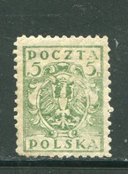 POLOGNE- Y&T N°160- Neuf Sans Gomme - Ungebraucht