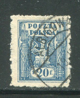 POLOGNE- Y&T N°163- Oblitéré - Used Stamps