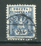 POLOGNE- Y&T N°163- Oblitéré - Usados