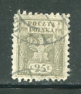 POLOGNE- Y&T N°164- Oblitéré - Used Stamps