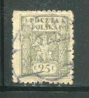 POLOGNE- Y&T N°164- Oblitéré - Used Stamps