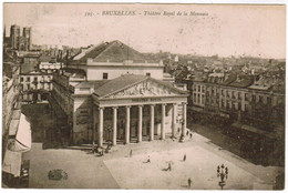 Brussel, Bruxelles, Théâtre Royal De La Monnaie (pk67539) - Panoramische Zichten, Meerdere Zichten