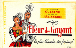 BU 1961 /   BUVARD-   FLEUR DE GAYANT  FARINES   ( 21,00 Cm X 13,50 Cm) - Sucreries & Gâteaux