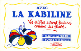 BU 2010 /   BUVARD-    LA KABILINE    (21,00 Cm X 13,50 Cm ) - Produits Ménagers