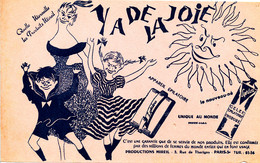 BU 2013 /   BUVARD-    YA DE LA JOLIE  APPAREIL EPILATOIRE      (22,00 Cm X 13,50 Cm ) - Parfum & Kosmetik