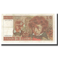 France, 10 Francs, 1975, 1975-07-03, TB, Fayette:63.11, KM:150b - 10 F 1972-1978 ''Berlioz''