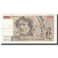 France, 100 Francs, 1993, TTB, Fayette:69bis.5, KM:154g - 100 F 1978-1995 ''Delacroix''