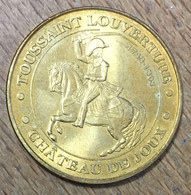 25 CHÂTEAUX DE JOUX TOUSSAINT LOUVERTURE MDP 2011 MEDAILLE MONNAIE DE PARIS JETON TOURISTIQUE MEDALS COINS TOKENS - 2011