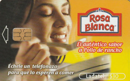 MEXICO. Rosa Blanca - Auténtico Sabor A Pollo De Rancho. 2004/05. MX-TEL-P-1331. (810). - Alimentation