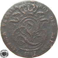 LaZooRo: Belgium 5 Centimes 1857 G - 5 Cent