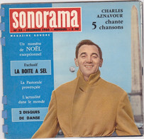 SONORAMA  N°25  Decembre 1960  Charles Aznavour - Formats Spéciaux