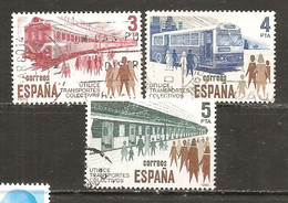 España/Spain-(usado) - Edifil  2560-62  - Yvert  2206-08 (o) - 1971-80 Gebraucht