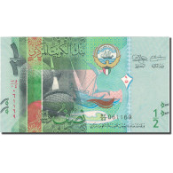 Billet, Kuwait, 1/2 Dinar, NEUF - Kuwait