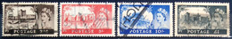 GRANDE-BRETAGNE                      N° 283/286                      OBLITERE - Used Stamps