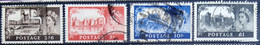 GRANDE-BRETAGNE                      N° 351A/354A                       OBLITERE - Gebraucht