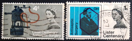 GRANDE-BRETAGNE                      N° 405/406                          OBLITERE - Used Stamps