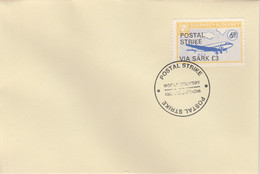 Guernsey - Alderney 1971 Postal Strike Cover To Sark Bearing 1967 DC-3 6d Overprinted 'POSTAL STRIKE VIA SARK £3' - Non Classés