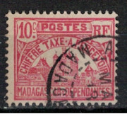 MADAGASCAR         N°  YVERT   :  TAXE  11       OBLITERE       ( OB  9/40 ) - Timbres-taxe