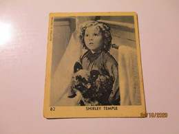SHIRLEY TEMPLE , NETHERLAND ADVERTISING CARD , O - Objets Publicitaires