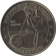 2010 MDP154 - BRANTÔME - Le Souffleur De Verre (Eric Simonin) / MONNAIE DE PARIS - 2010