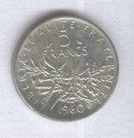 Fausse 5 Francs France 1960 - Exonumia - Varietà E Curiosità