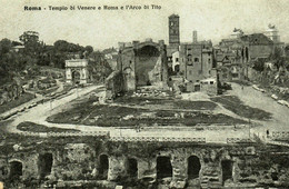Pays Divers  / Italie  Italia / Roma /Tempio Di Venere E Roma E L' Arco Di Tito - Other & Unclassified