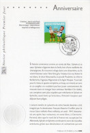 " SYLVAIN ET SYLVETTE " Sur Notice Officielle 1er Jour De 2007. N° YT 4081 - Bandes Dessinées