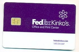 Carte â Puce FedEx, Kinko's, # Varios-127a - Altri & Non Classificati