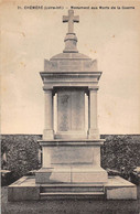 Thème: Monuments Aux Morts  Ou Lanterne Des Morts Ou Combattants 1870  : Chemeré   44        (voir Scan) - Monumenten
