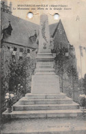 Thème: Monuments Aux Morts  Ou Lanterne Des Morts Ou Combattants 1870  : Montreuil Sur L'Ille   Défaut       (voir Scan) - Monumenten