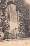 Thème: Monuments Aux Morts  Ou Lanterne Des Morts Ou Combattants 1870  : Angoulême   16       (voir Scan) - Monumenti