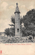 Thème: Monuments Aux Morts  Ou Lanterne Des Morts Ou Combattants 1870  :  Queroy-Pranzac    16        (voir Scan) - Monumentos