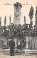 Thème: Monuments Aux Morts  Ou Lanterne Des Morts Ou Combattants 1870  : Champigny Sur Marne   94   (voir Scan) - Monuments