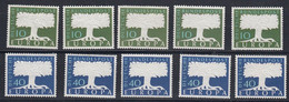 Europa Cept 1957 Germany 2v (5x) ** Mnh (50633) Promotion - 1957