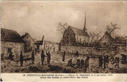 CPA LOIGNY-la-BATAILLE - Place Et Cimetiere Le 3 Decembre 1870 (128769) - Loigny