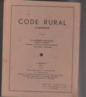 CODE RURAL - Droit