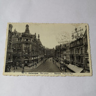 Antwerpen - Anvers /  Meir Plaats - Place De Meir (dak Solo Margarine Reklame) 1939 - Antwerpen