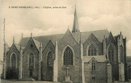 St Herblain * L'église Prise Du Sud - Saint Herblain