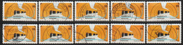 2020: Bund 10 X Mi.Nr. 3541 Gest. (d361) / Allemagne 10 X Y&T No. 3316 Obl. - Usados