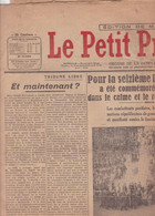 LE PETIT JOURNAL 12 NOVEMBRE 1934 - Le Petit Journal