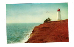 2 Different TINGISH, Prince Edward Island, Canada, Sea Cow Lighthouse & Pond, Old Chrome Postcards - Andere & Zonder Classificatie