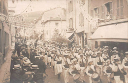 Carte Postale Photo LUXEMBOURG-Luxemburg Défilé Fanfare Musique A SITUER A LOCALISER ?? - Luxemburg - Stad