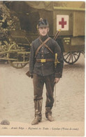 Armée Belge  - Régiment Du Train - Cavalier ( Tenue De Route ) - Uniformes