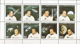 Guinea Equatoriale 1978 Ecuatorial Esplorazione Spazio Apollo Gemini Mercury Conrad Scott Lovell - Afrika
