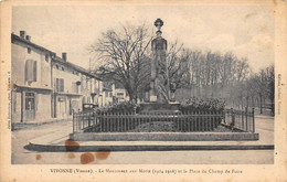 Thème: Monuments Aux Morts  Ou Lanterne Des Morts Ou Combattants 1870  :  Vivonne    86       (voir Scan) - Monuments