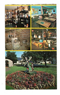 2 Different, YORK, Prince Edward Island, Canada, Jewell's Country Garden, Old Chrome Postcards - Andere & Zonder Classificatie