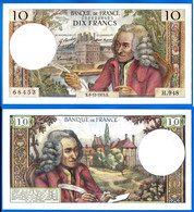 France 10 Francs 1973 Serie H 948 Du 6 12 1973 Que Prix + Port Voltaire Paypal Bitcoin OK - 10 F 1963-1973 ''Voltaire''